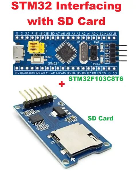 stm32 smart card|interfacing microcontrollers with sd card.